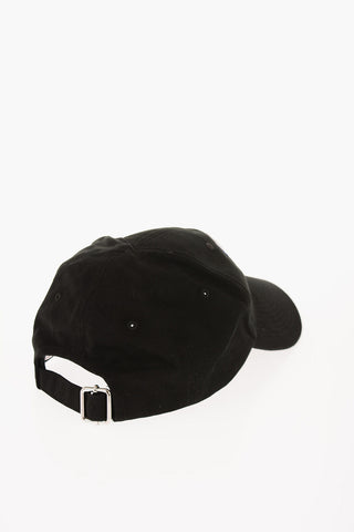 Cotton Cap with Contrast-Embroidery Logo