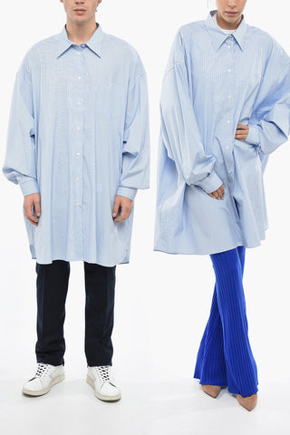 MM4 Oversized UNISEX Shirt with Striped Pattern