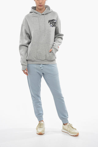 Fleece Cotton UNISEX Hoodie with Printed Logo