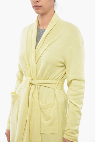 Cardigan Lungo in Cashmere con Cintura