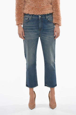 Jeans Crop ADID in Denim Stretch 20cm