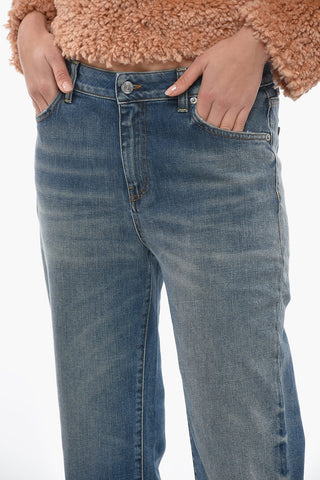 Jeans Crop ADID in Denim Stretch 20cm