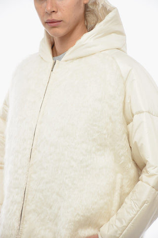 Hooded Eyelash Jacket