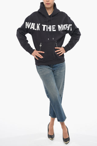Zip Pockets Fleece Hoodie