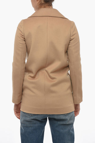 Halflined Double Breasted Coat