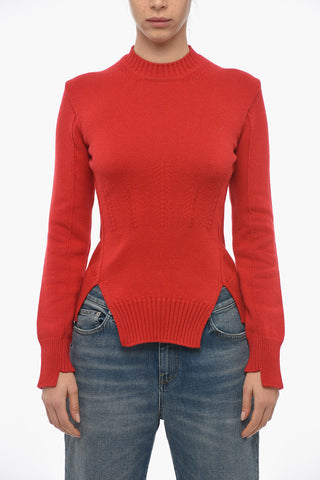 Crew Neck Pure Cashmere Slim Fit Sweater
