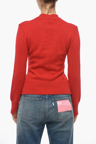 Crew Neck Pure Cashmere Slim Fit Sweater