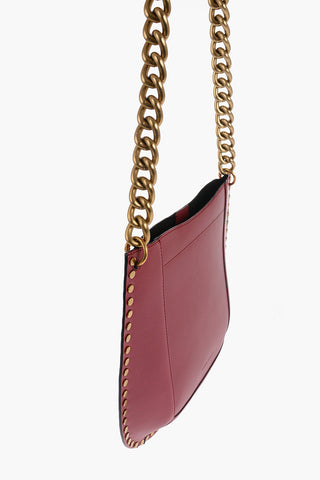 Leather OSKAN NEW Hobo Bag with Side Golden Studs