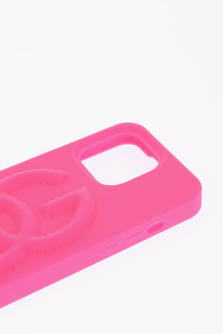 Fluo Rubber Iphone 13 Pro Case with Logo Embossing