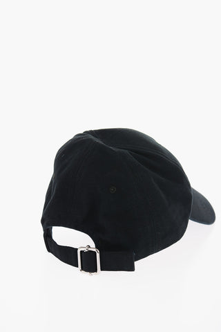Cappello da Baseball in Cotone con Ricamo Logo a Contrasto