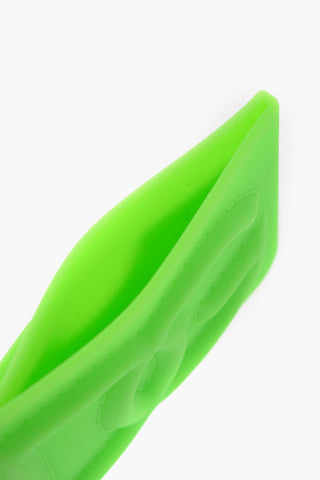 Fluo Rubber Card Holder with Embossed Logo