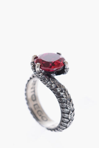 Anello Solitario PRECIOUS in Argento con Pietra Centrale