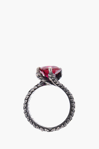 Anello Solitario PRECIOUS in Argento con Pietra Centrale