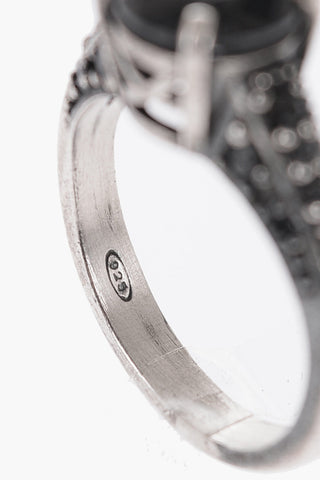 Anello NOON in Argento con Pietra Centrale
