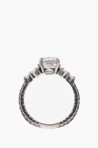 Anello GOLDEN BRIDGE in Argento con Pietre