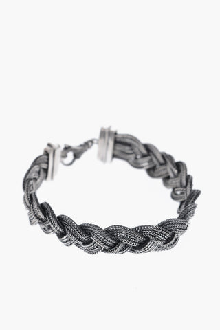 Bracciale FOXTAIL in Argento Intrecciato