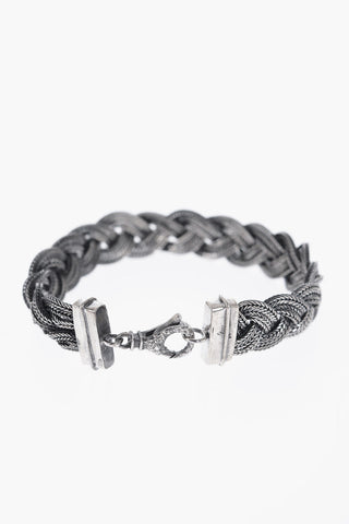 Bracciale FOXTAIL in Argento Intrecciato