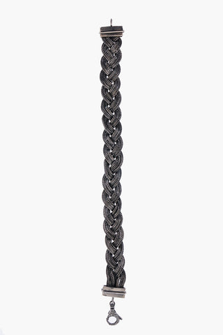Bracciale FOXTAIL in Argento Intrecciato