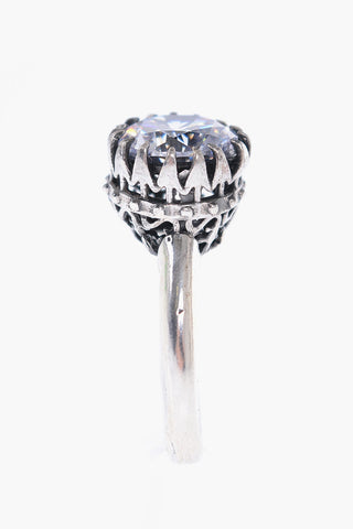 Anello KING in Argento con Zircone