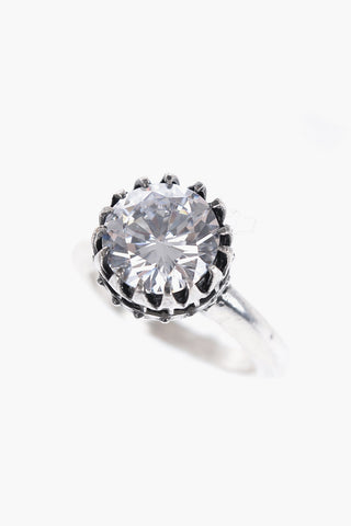 Anello KING in Argento con Zircone