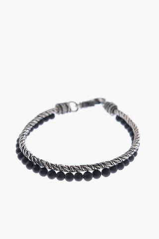 Bracciale in Argento con Pietre Onice