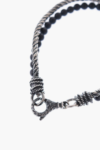 Bracciale in Argento con Pietre Onice