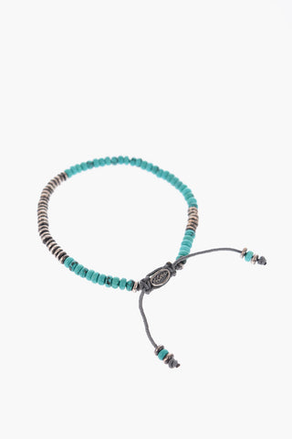Two-Tone Silver Slider Bracelet