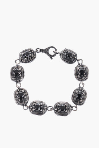 Silver RAW&GEMME Bracelet
