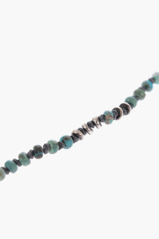 Two-Tone Silver Double Circle Bracelet