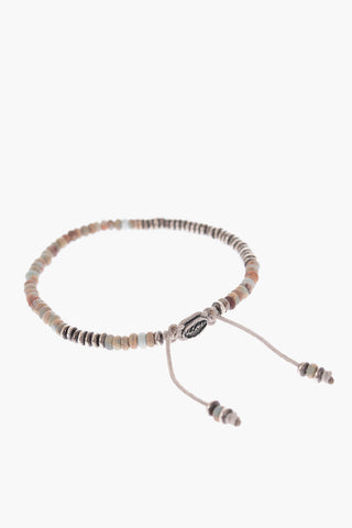 Multicolor Silver Slider Bracelet