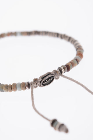 Multicolor Silver Slider Bracelet