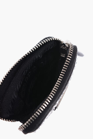 Decorative Belt with Rhinestones and Keychain