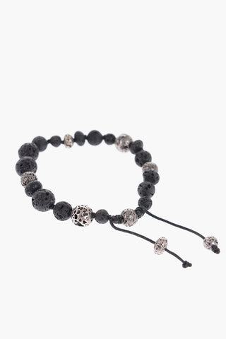 Bracciale Slider in metallo con Charm Sferici 