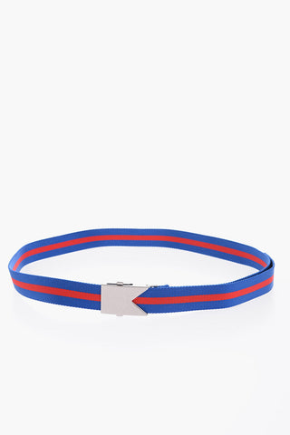 Two-Tone Belt With Silver-Tobe Closure 30mm