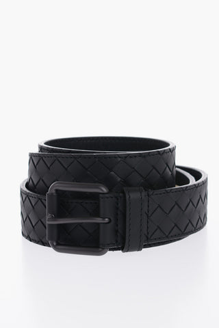 Braided Leather Belt 35mm