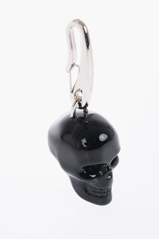 Keyring with Skull Pendant