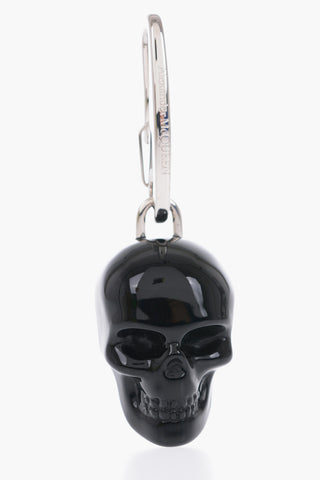 Keyring with Skull Pendant