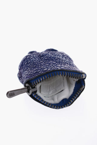 Frog-Shaped Leather Coin Holder