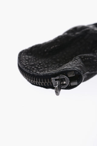Frog-Shaped Metallic Leather Coin Holder