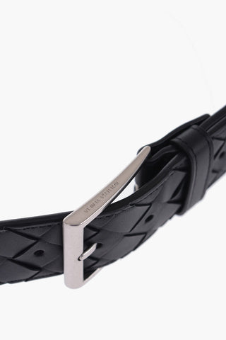 Braided Leather Belt 40mm