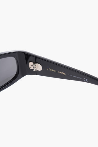 Solid Color Sunglasses with Rectangular Frame
