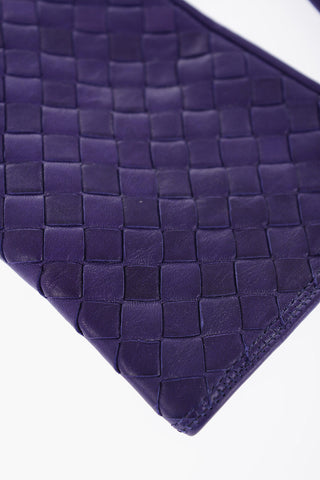 Braided Leather Gloves with Silk Inner