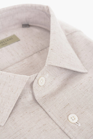 CIRCLE Standard Collar Cotton Blend Shirt
