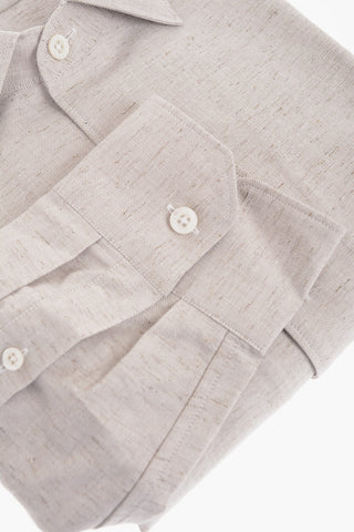 CIRCLE Standard Collar Cotton Blend Shirt