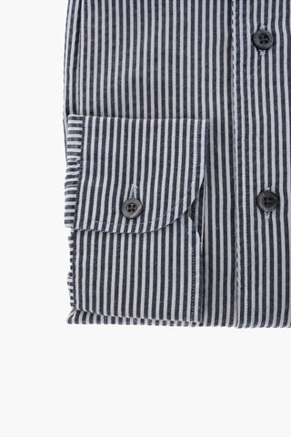 Camicia in Cotone a Righe Awning