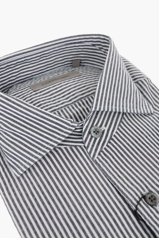 Camicia in Cotone a Righe Awning