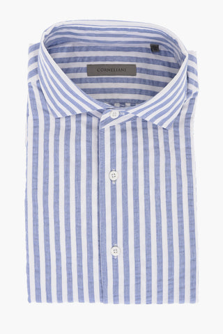 Awning Stripe Cotton Shirt