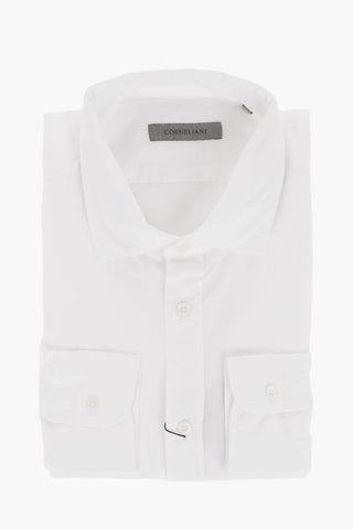 Standard Collar Cotton Shirt
