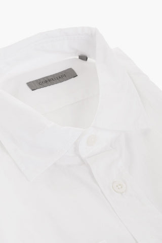 Standard Collar Cotton Shirt