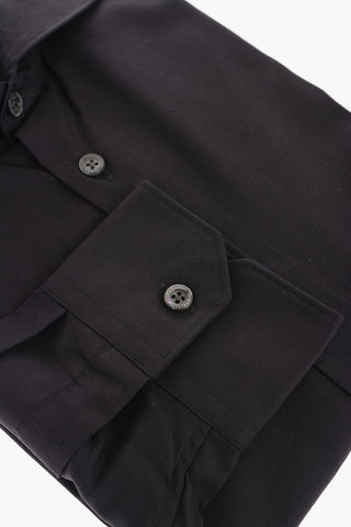 Standard Collar Slim Fit Cotton Shirt